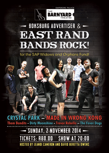 East Rand Bands Rock